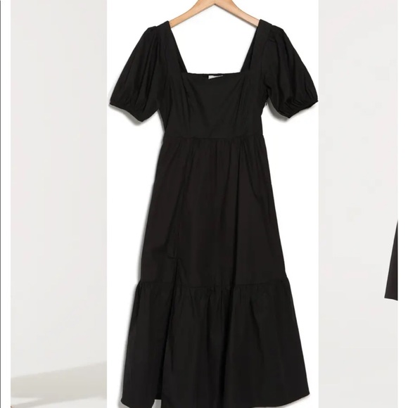 ASTR Poplin Puff Sleeve Dress - Picture 2 of 4